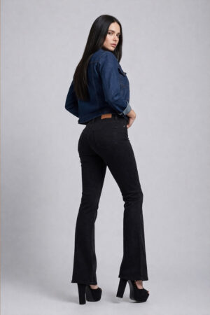 jean oxford negro elastizado