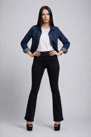 jean oxford negro elastizado